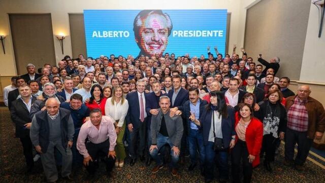 Alberto Fernández e intendentes de Córdoba\u002E