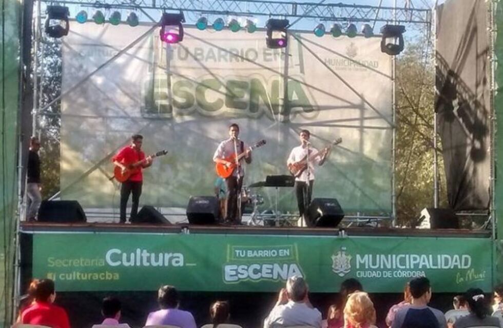 Nada más lindo que ver a los artistas del barrio