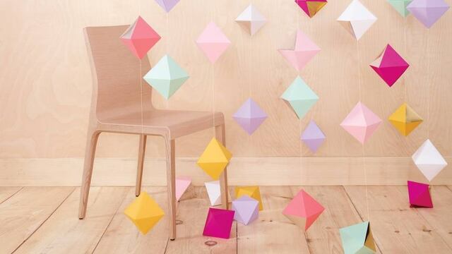 Decoración estilo origami para tu casa