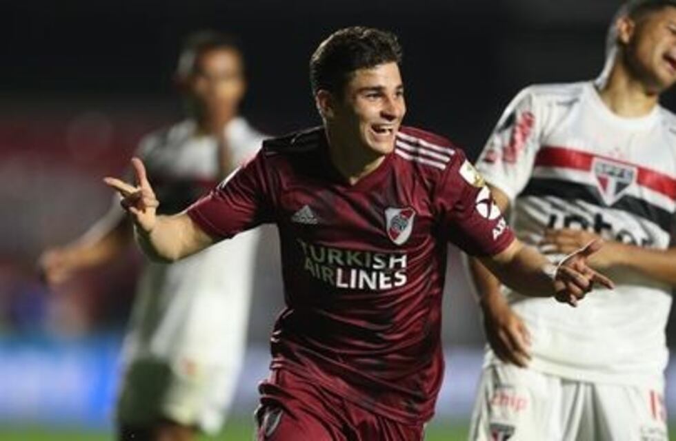 Partidazo de Julián Álvarez de Calchín en el empate de River Plate