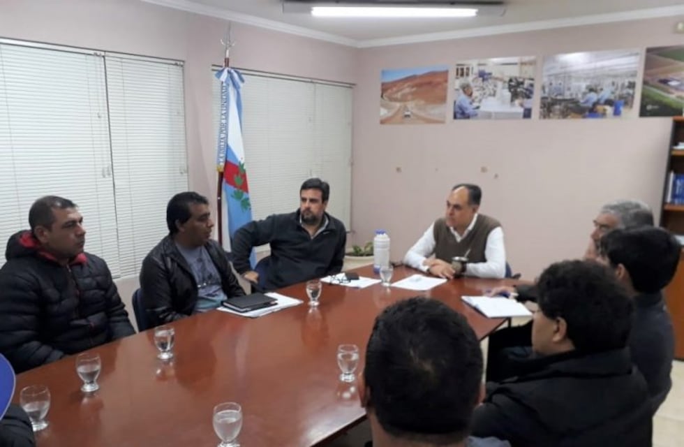 Galleguillo recibió a delegados de las fábricas Colortex y Ritex