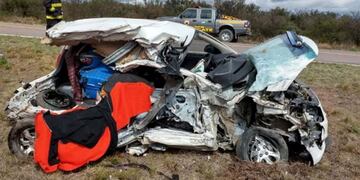 Accidente fatal en la Ruta Nacional N° 35 (El Diario)