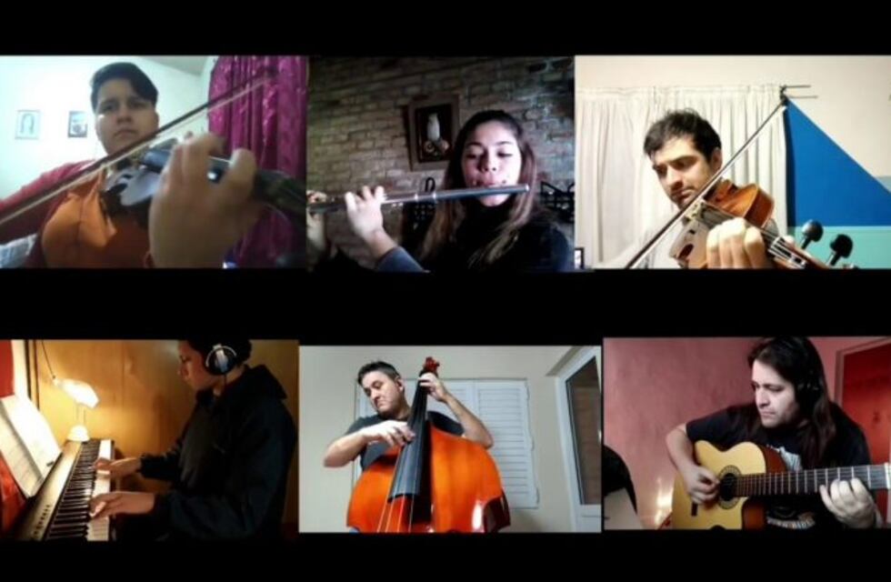 Se terminaron las vacaciones: la Escuela de Música vuelve a las clases virtuales