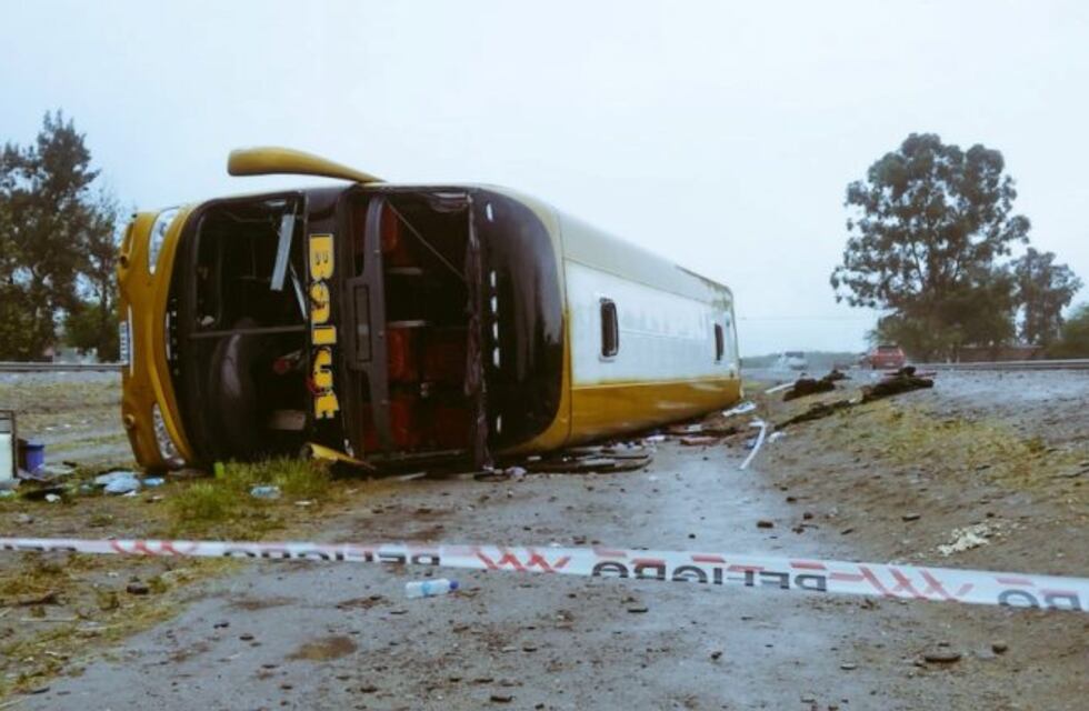 Se confirmó la tercera víctima fatal en el accidente del micro de larga distancia