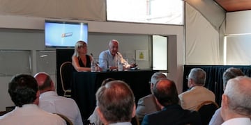 Bonfatti e Irizar en Acuerdo por Rosario