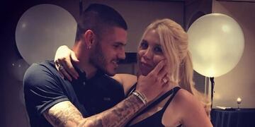 Wanda Nara y Mauro Icardi