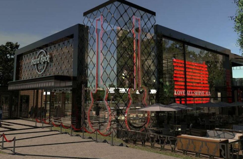 Ya hay imágenes del Hard Rock Rosario