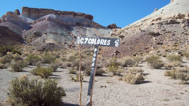 Cerro Siete Colores de Uspallata