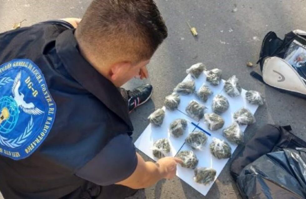 Cárcel para un chico de 18 años por venta de drogas en San Luis