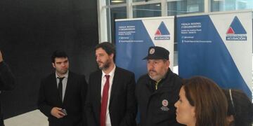 El funcionario presentó las pruebas contra la organización descripta el último viernes\u002E (@fiscaliareg2)