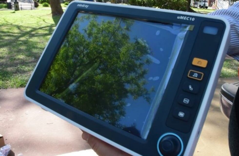 El hospital se refuerza: llegaron los 7 respiradores provinciales y la CGT donó monitores multiparamétricos