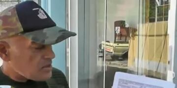 Raúl, jubilado de la Policía de Entre Ríos