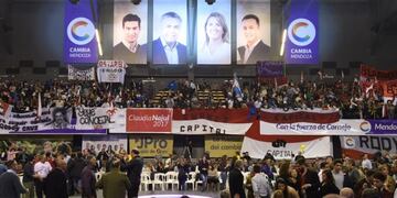Cornejo en el cierre de campaña