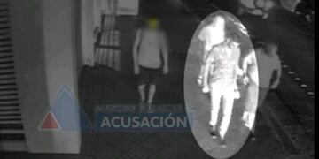 El video que permitió la detención de una pareja que asesinó a un comerciante para robarle (MPA)