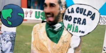 El joven disfrazado de mujer víctima de femicidio\u002E