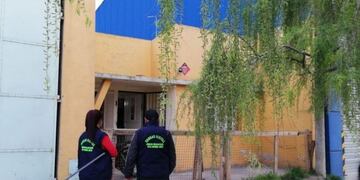 Allanamiento en el barrio \