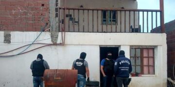 Allanamientos por robo en el barrio Stella Maris