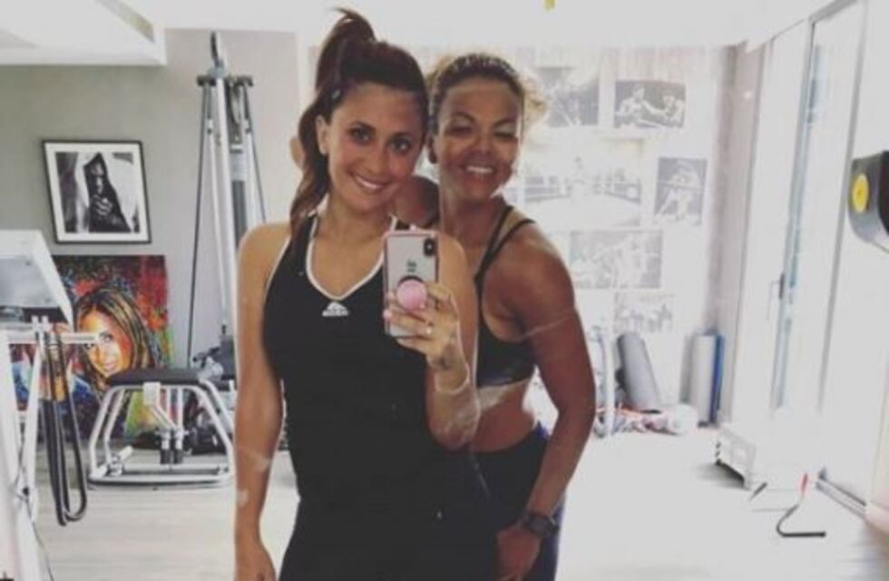 El intenso entrenamiento de Antonela Rocuzzo para mantener su figura