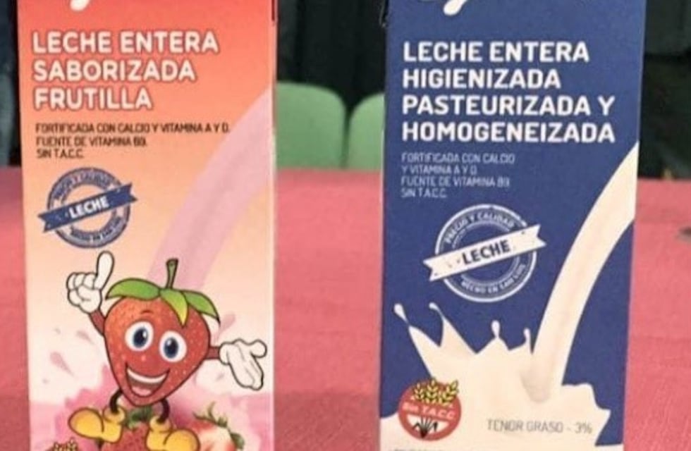 San Luis presentó su propia marca de leche un 35% más barata que las comerciales