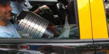 Ni con River, ni con Boca: la Copa Libertadores se fue en taxi