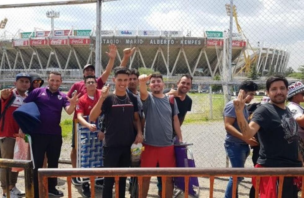 El operativo de seguridad en el Kempes para la semifinal entre River y Estudiantes de Caseros