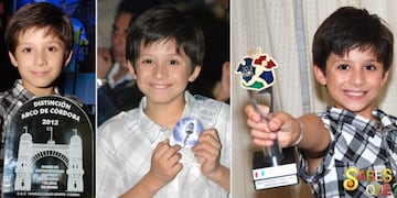 Con apenas ocho años, Santiago Díaz Perrin condujo Sabés qué? Un notero precoz, un periodista incipiente\u002E