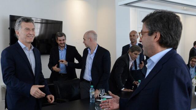 DYN28, BUENOS AIRES EL PRESIDENTE MAURICIO MACRI RECIBIu00d3 HOY EN LA RESIDENCIA DE OLIVOS AL TITULAR DEL BID, LUIS ALBERTO MORENO.FOTO:DYN/PRESIDENCIA
