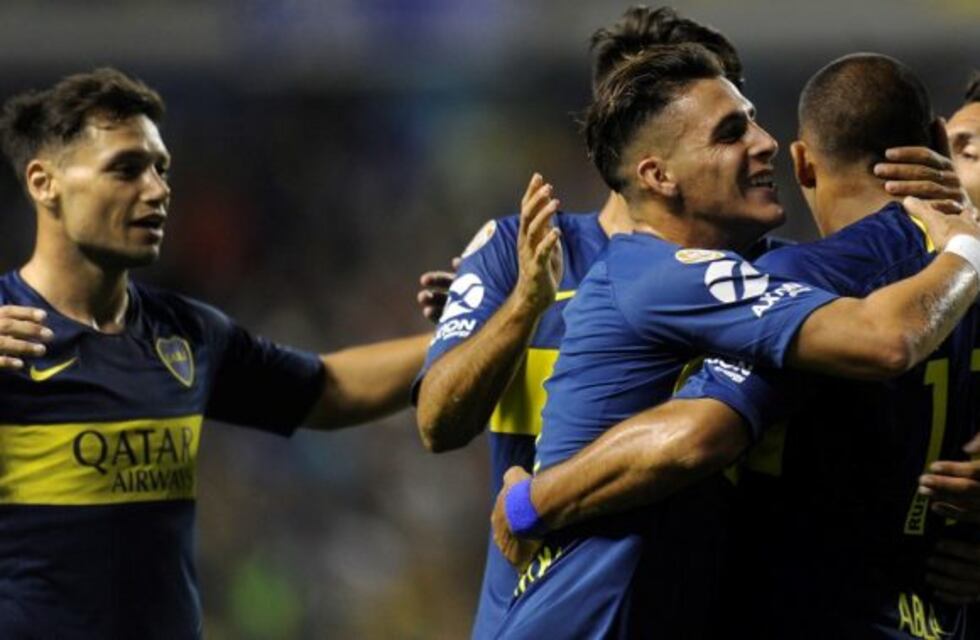 Boca le ganó 2-0 a Banfield en su último partido como local en la Superliga