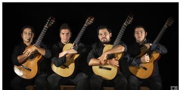 Dedo negro, cuarteto de guitarras