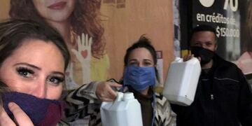 Mar Tarrés ayuda a un emprendimiento (Instagram Mar Tarrés)