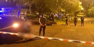 Mattos, un chico de 20 años, falleció cuando su moto chocó con un auto en Apóstoles\u002E (Policía de Misiones)