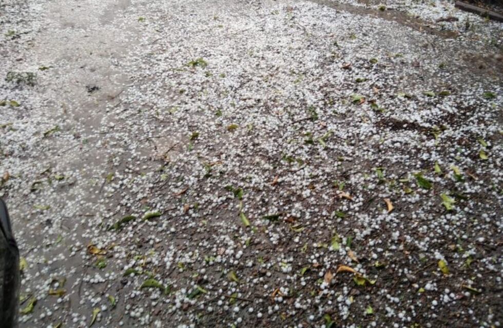 Volvió a caer granizo en distintas zonas del Gran Mendoza