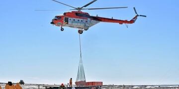 Rescate en la Antártida