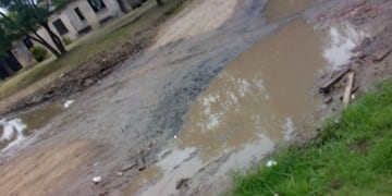 calles de barrio Las Mellizas