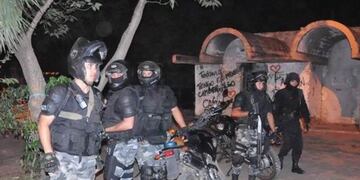 Imagen archivo\u002E Policías de Corrientes se mantienen en estado de alerta ante posibles saqueos\u002E