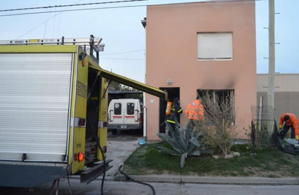 Incendio en una casa en Villa Floresta: no hubo heridos