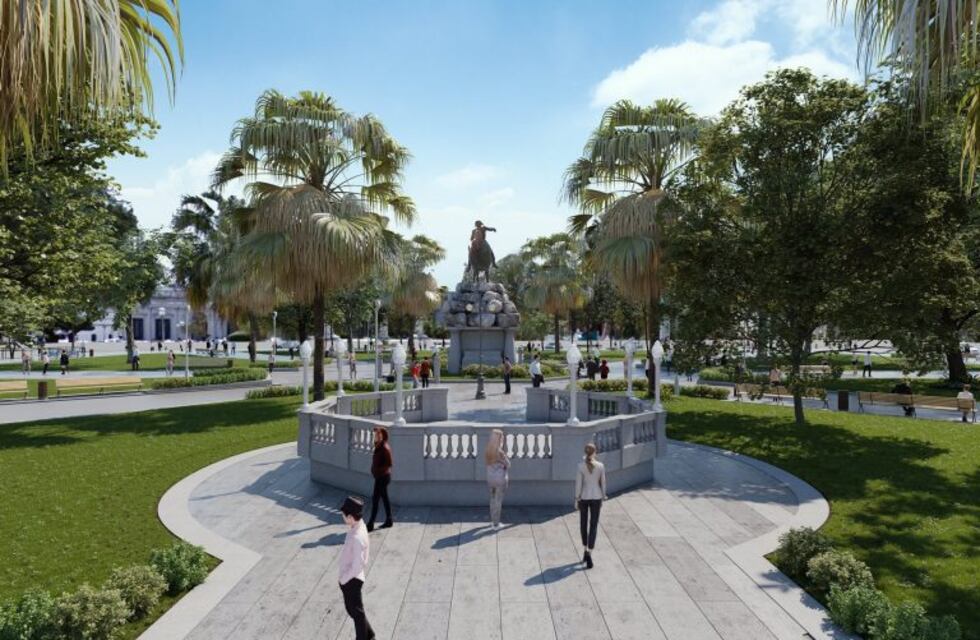 Se conoció el proyecto de refacción de la plaza 25 de mayo