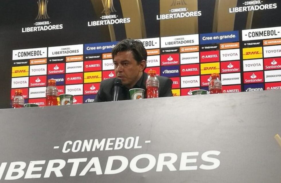 Gallardo, ilusionado con revertir la serie ante Gremio: "Que la gente crea en River"