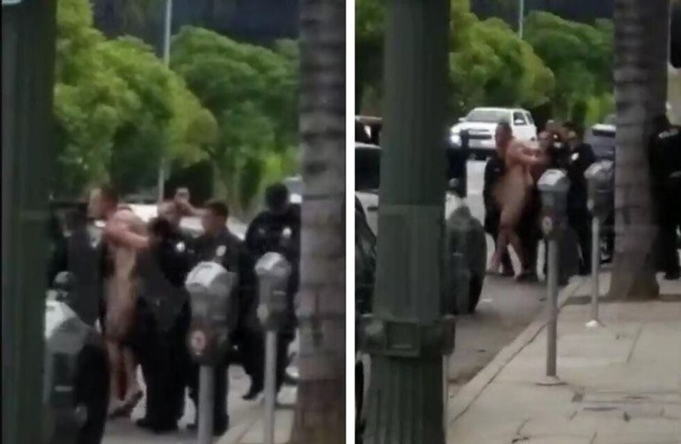 El sobrino de Meghan Markle gritó desnudo mientras era detenido por la policía