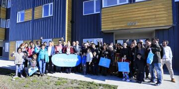 Entrega de viviendas en Tierra del Fuego
