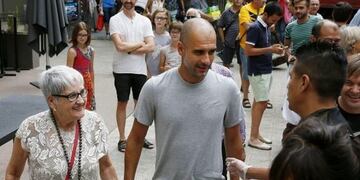 Ppe Guardiola y su mama\u002E (web)