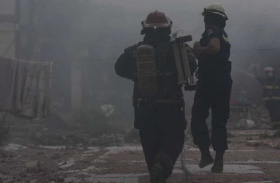 Se prendió fuego una casa en Guaymallén