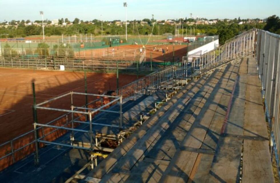 Agustín Calleri supervisó las obras en el Kempes