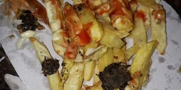 Trató de pasarle drogas a un preso dentro de un cucurucho de papas fritas
