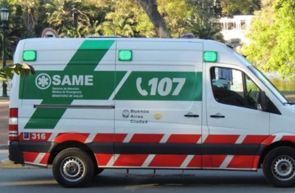 Detuvieron al hombre que se atrincheró en una ambulancia con su bebé de tres días