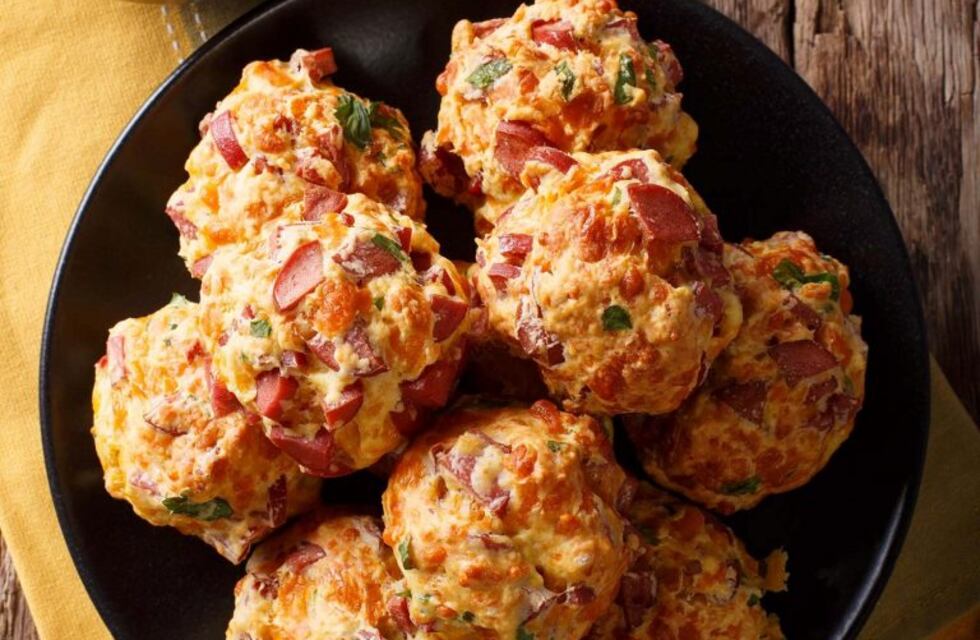 Un snack diferente: albondiguitas de queso cheddar