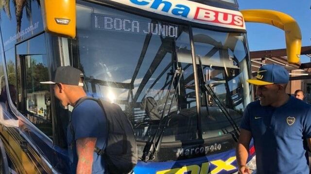 Micro de Boca Juniors\u002E