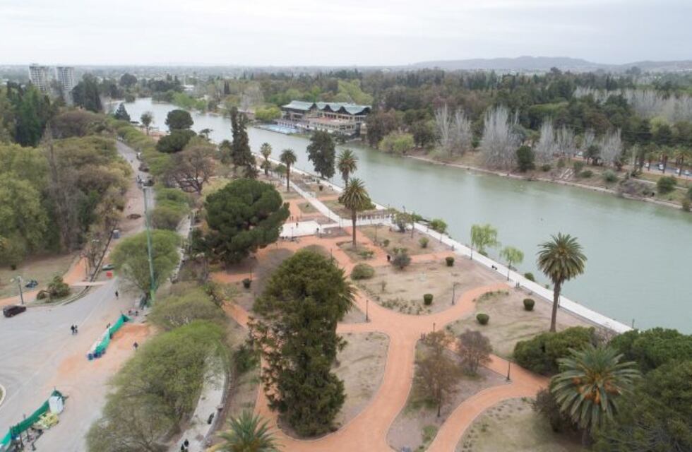 Continúan con las obras en el Parque General San Martín