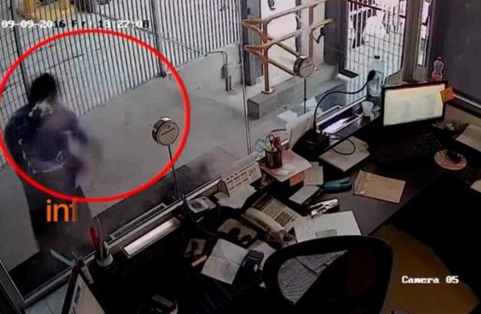 Video: choferes de la línea 60 destrozaron una oficina de la empresa