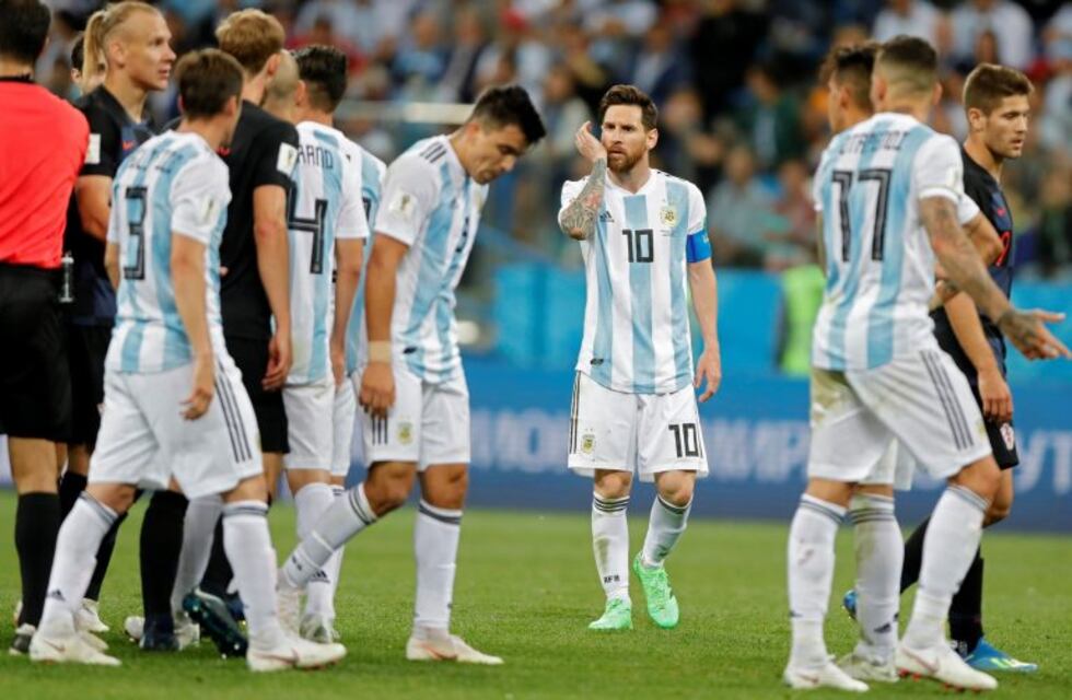 Papelón mundial: Argentina perdió 3 a 0 con Croacia y puso en duda su clasificación